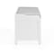 Alaterre Furniture Coventry 45"W Wood Storage Bench with Cushion ANCT05WH - alternate 8